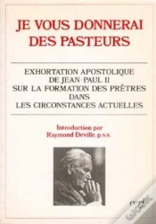 Capa do artigo Je Vous Donnerai Des Pasteurs