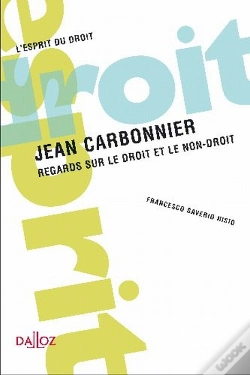 Capa do artigo Jean Carbonnier ; Regards Sur Le Droit Et Le Non-Droit
