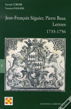 Capa do artigo Jean-François Séguier-Pierre Baux ; Lettres, 1733-1756