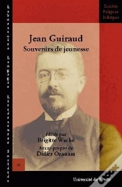 Capa do artigo Jean Guiraud. Souvenirs De Jeunesse