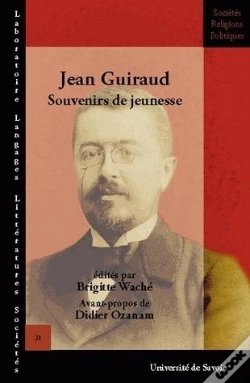 Capa do artigo Jean Guiraud. Souvenirs De Jeunesse
