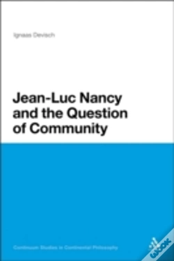 Capa do artigo Jean-Luc Nancy And The Question Of Community