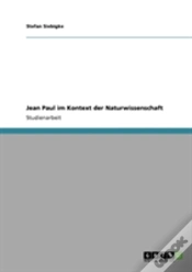 Capa do artigo Jean Paul Im Kontext Der Naturwissenschaft