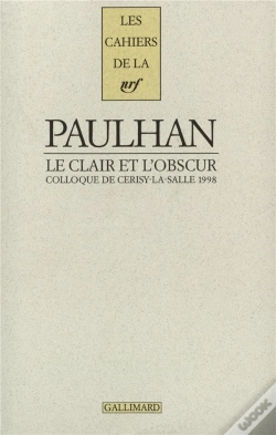 Capa do artigo Jean Paulhan ; Le Clair Et L'Obscur