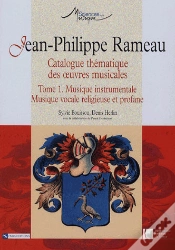 Capa do artigo Jean-Philippe Rameau - Cat.Thematique Des Oeuvres