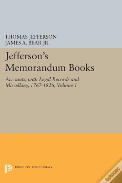 Capa do artigo Jefferson'S Memorandum Books, Volume 1