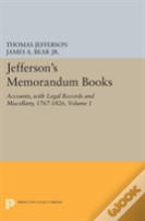 Jefferson'S Memorandum Books, Volume 1