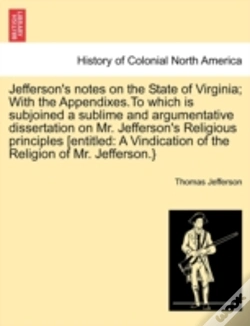 Capa do artigo Jefferson'S Notes On The State Of Virgin