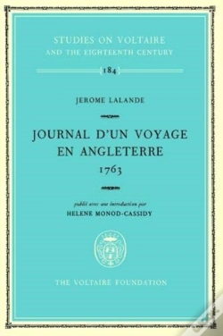 Capa do artigo Jerome Lalande, Journal D'Un Voyage En Angleterre 1763