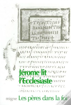 Capa do artigo Jérome Lit L'Ecclesiaste