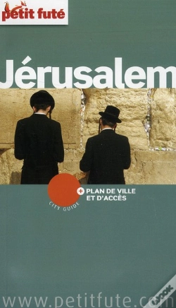Capa do artigo Jerusalem 2012-2013 Petit Fute + Plan