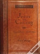 Jesus Calling, Large Text Brown Leathersoft, With Full Scriptures