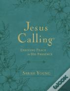Jesus Calling, Large Text Teal Leathersoft, With Full Scriptures