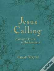 Capa do artigo Jesus Calling, Large Text Teal Leathersoft, With Full Scriptures