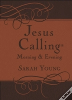 Capa do artigo Jesus Calling Morning And Evening, Brown Leathersoft Hardcover, With Scripture References