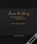 Jesus Calling Note-Taking Edition, Leathersoft, Black, With Full Scriptures