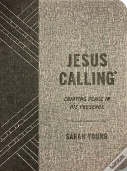 Capa do artigo Jesus Calling, Textured Gray Leathersoft, With Full Scriptures
