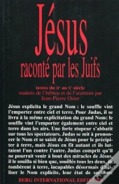 Jésus Raconté Par Les Juifs