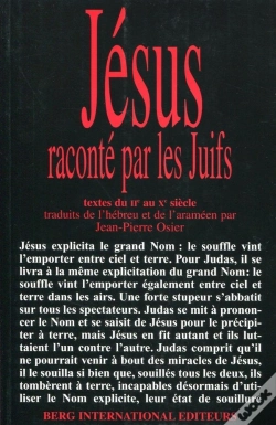 Capa do artigo Jésus Raconté Par Les Juifs