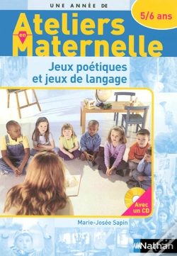 Capa do artigo Jeux Poetiques Et Jeux De Langage Ateliers Maternelle 5/6 Ans + Cd