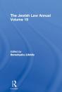 Jewish Law Annual Volume 19 - Preview