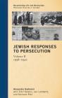 Jewish Responses To Persecution: 1938-1940 - Preview