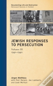 Capa do artigo Jewish Responses To Persecution: 1941-1942