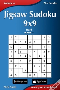 Capa do artigo Jigsaw Sudoku 9x9 - Hard - Volume 4 - 276 Puzzles