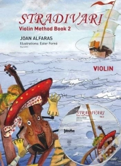 Capa do artigo Joan Alfaras : Stradivari Violin - Vol. 2 - Violon - Recueil + Support Audio