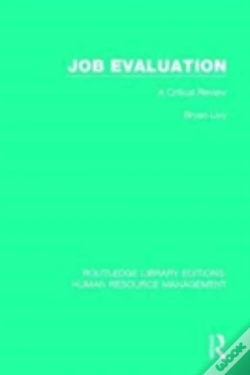 Capa do artigo Job Evaluation