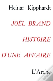 Capa do artigo Joel Brand, Histoire D