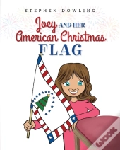 Joey And Her American Christmas Flag