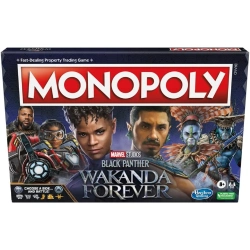 Capa do artigo Jogo de Tabuleiro Monopoly: Marvel Studios - Black Panther Wakanda Forever Edition