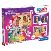 Capa do artigo Jogos 4 em 1 Princesas Edukit Clementoni