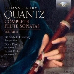 Capa do artigo Johann Joachim Quantz: Complete Flute Sonatas, Volume II - CD