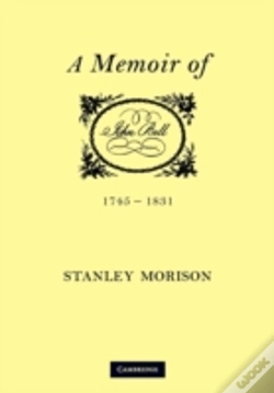 Capa do artigo John Bell, 1745â€“1831: A Memoir