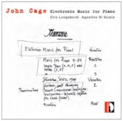 Capa do artigo John Cage: Electronic Music for Piano - CD