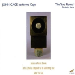 Capa do artigo John Cage Performs Cage: The Text Pieces I - CD