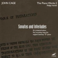 Capa do artigo John Cage Volume 14-sonatas and Interludes - CD