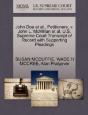 John Doe Et Al., Petitioners, V. John L. Mcmillan Et Al. U.S. Supreme Court Transcript Of Record With Supporting Pleadings - Preview