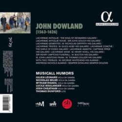 Capa do artigo John Dowland: (Complete) Lachrimæ - CD