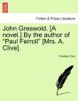 John Greswold. (A Novel.) By The Author - Preview