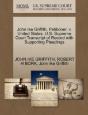 John Ike Griffith, Petitioner, V. United States. U.S. Supreme Court Transcript Of Record With Supporting Pleadings - Preview