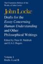 John Locke: Drafts For The Essay Concerning Human Understanding And Other Philosophical Writings - Preview