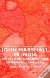 Capa do artigo John Marshall In India - Notes And Obser