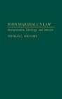 John Marshall'S Law - Preview