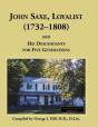 John Saxe, Loyalist - Preview