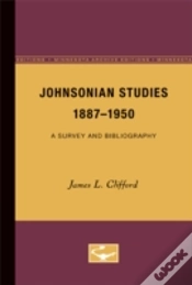 Capa do artigo Johnsonian Studies, 1887-1950