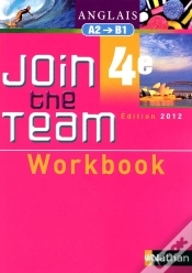 Capa do artigo Join The Team 4e Workbook 2012