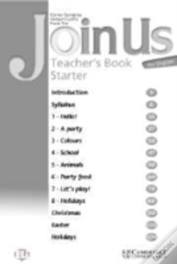 Capa do artigo Join Us For English Starter Teacher'S Book Czech Edition
